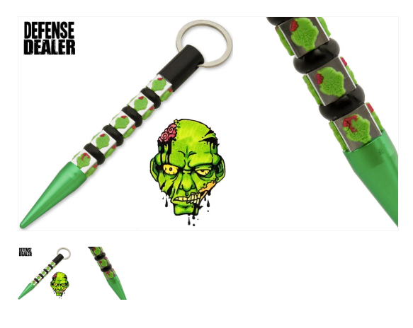 Zombie Kubaton Keychain